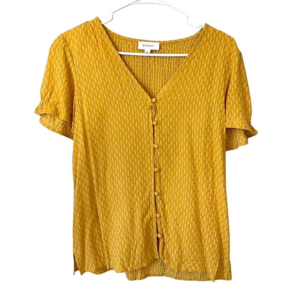 Bohme Mustard Yellow Blouse